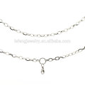 Silver lobster clasp link chain, 316l living memory lockets pendant chain necklace